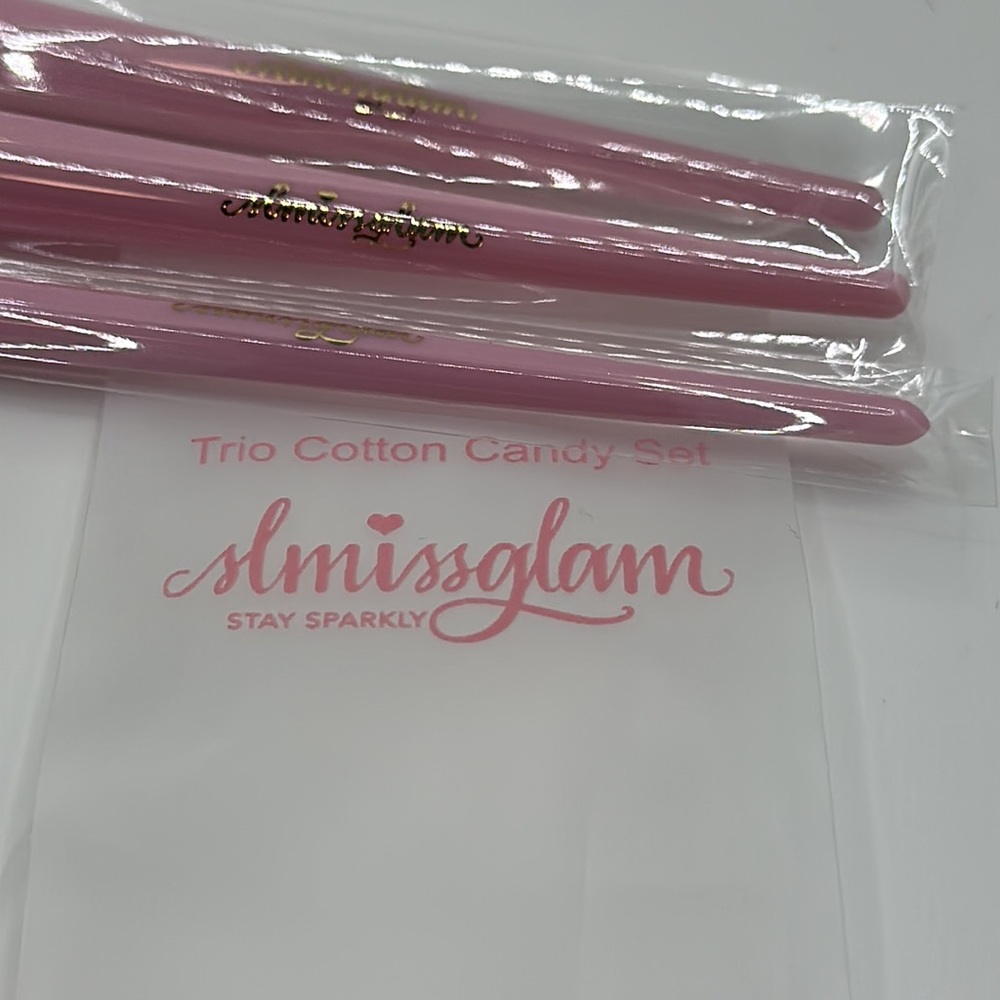 SLMissglam, trio, cotton, candy, brush, set - Picture 4 of 9